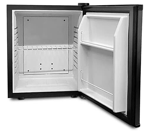 Sirge Mini Frigo Bar da Camera, Rumore 0, Frigorifero Portatile, Frigo Piccolo per Campeggio, MiniFrigo per Cosmetici, FrigoBar con LED, Frigo-Bar da Ufficio, 25L, 4-12°C