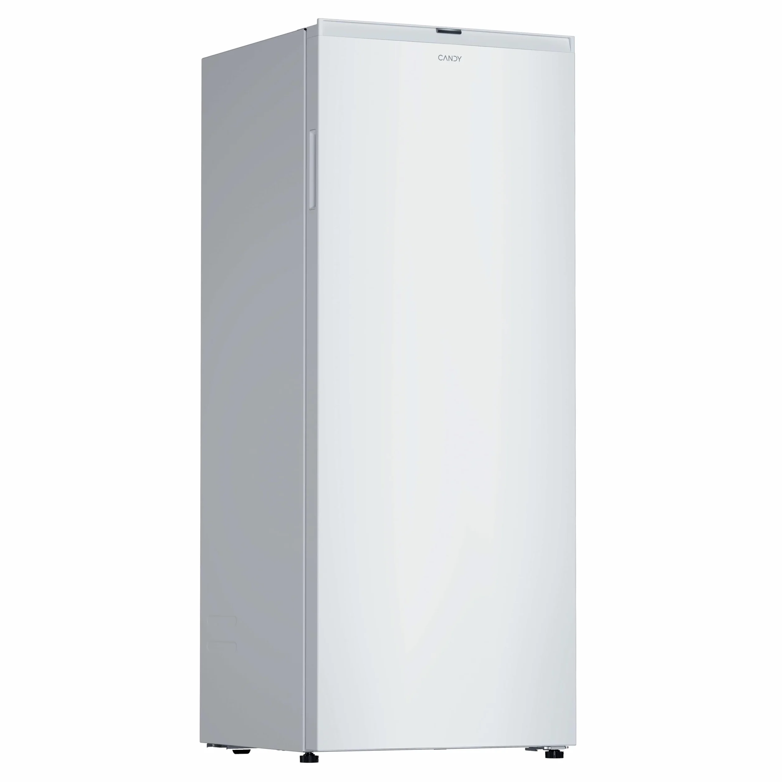 Candy Up Freezer 300 CNUQ2L513EW, congelatore verticale, larghezza 55 cm, 169 l, 3 cassetti, controllo meccanico della temperatura, gambe regolabili, illuminazione interna a LED, maniglia esterna, 37