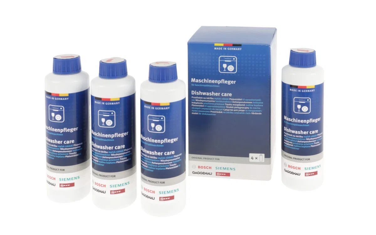DETERGENTE LAVASTOVIGLIE BOSCH SIEMENS NEFF GAGGENAU FLACONI 4 X 250ml