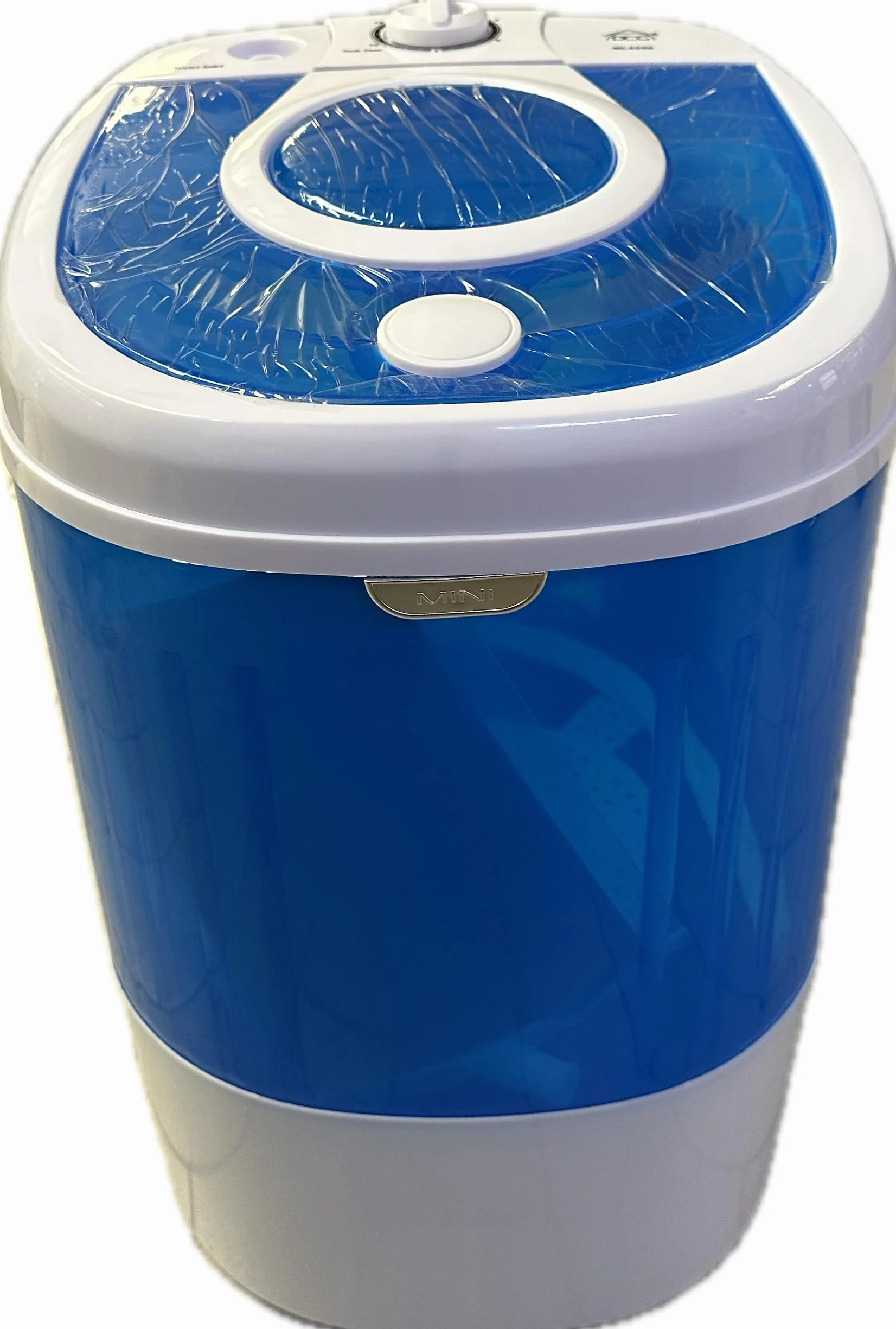 DCG Eltronic ML5950 Portatile Caricamento dall'alto 2kg Blu, Bianco lavatrice