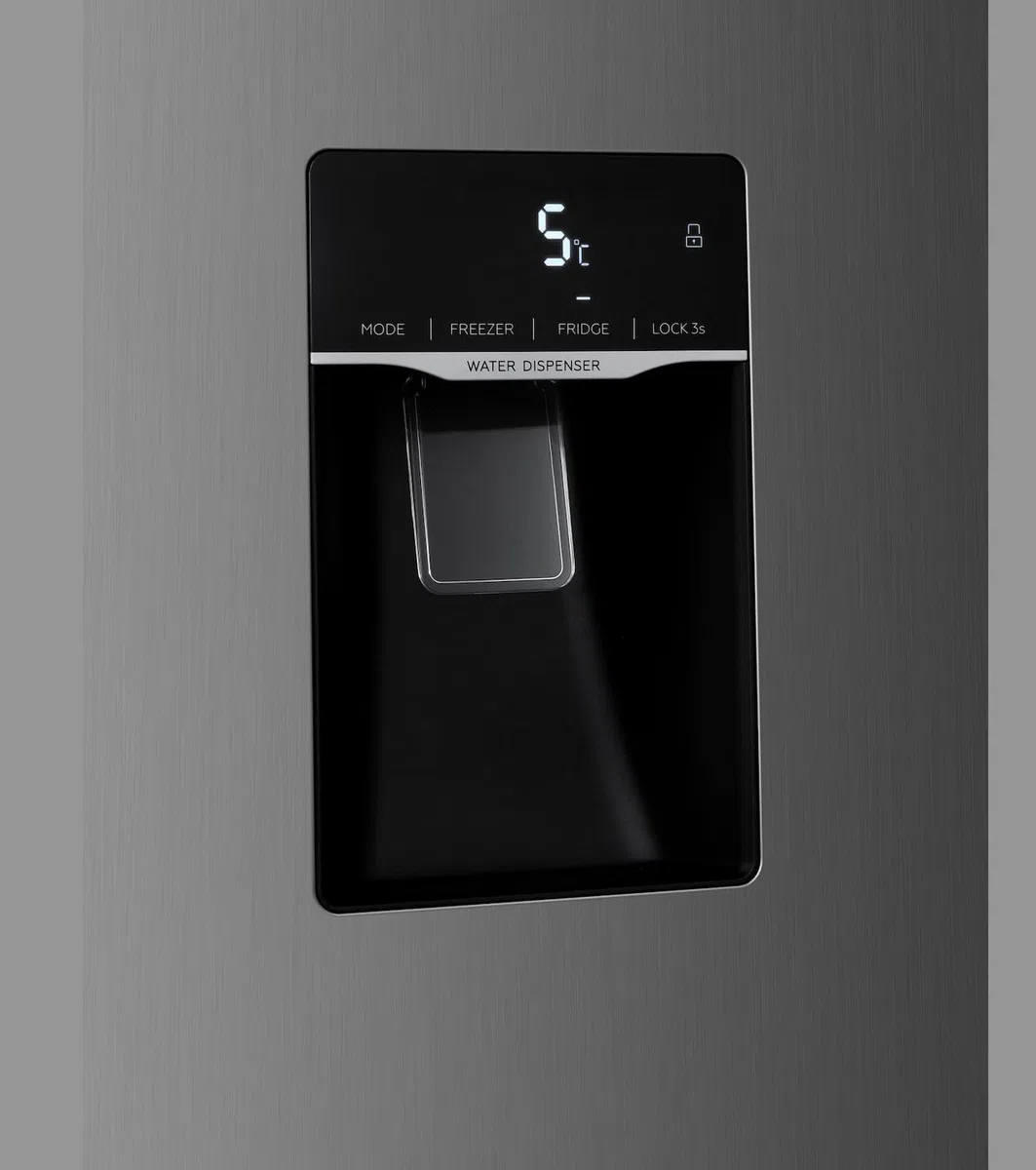 GEDTECH GSBS510IXT 510L (324L + 181L) - Frigorifero multiporta in acciaio inox