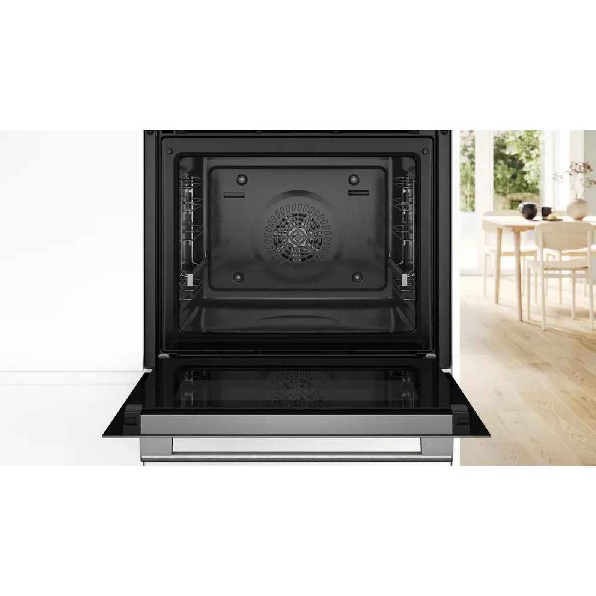 Bosch - Forno Multifunzione Pirolitico, Serie 6, 60 cm. Larghezza Air Fry, Home Connect, Bianco, HBG578EW7