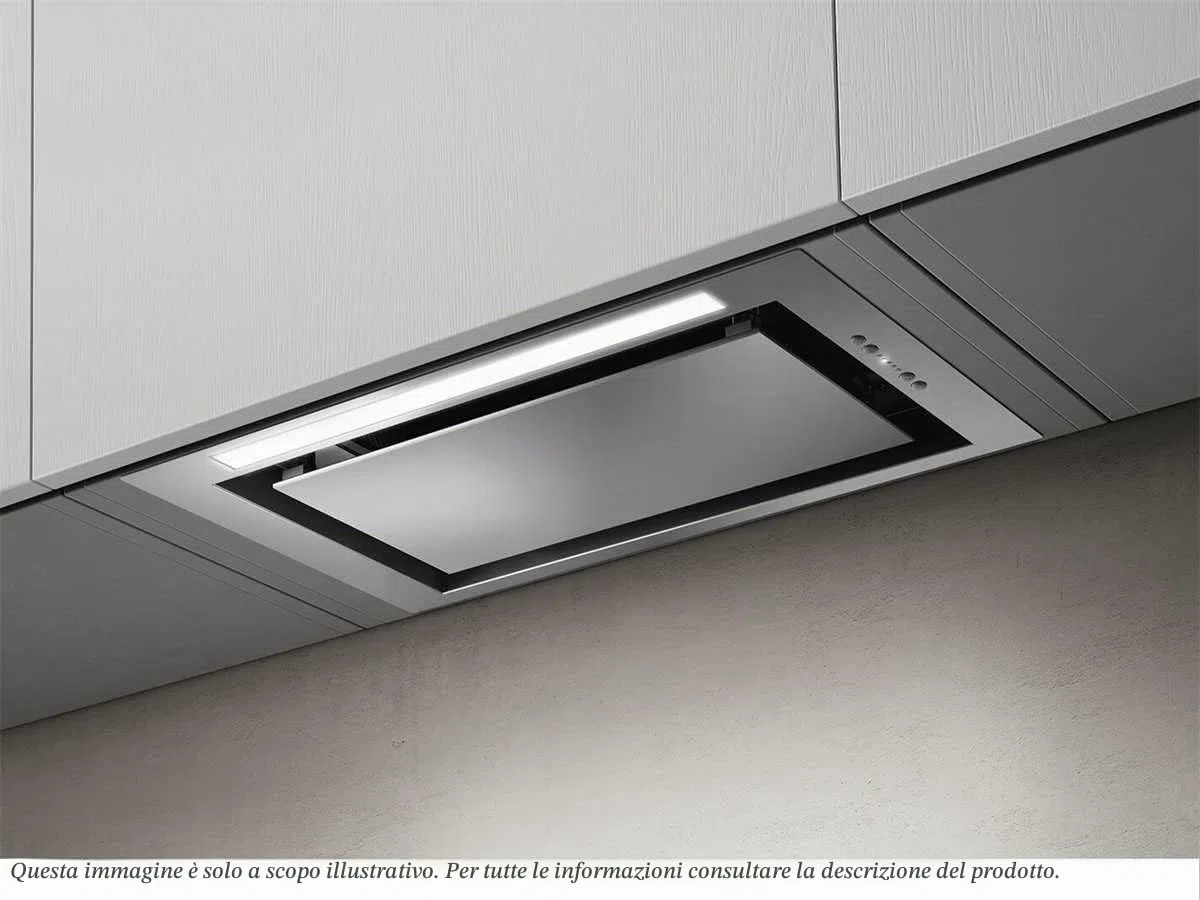 Elica Lane 52 cm Canopy Cooker Hood – Stainless Steel