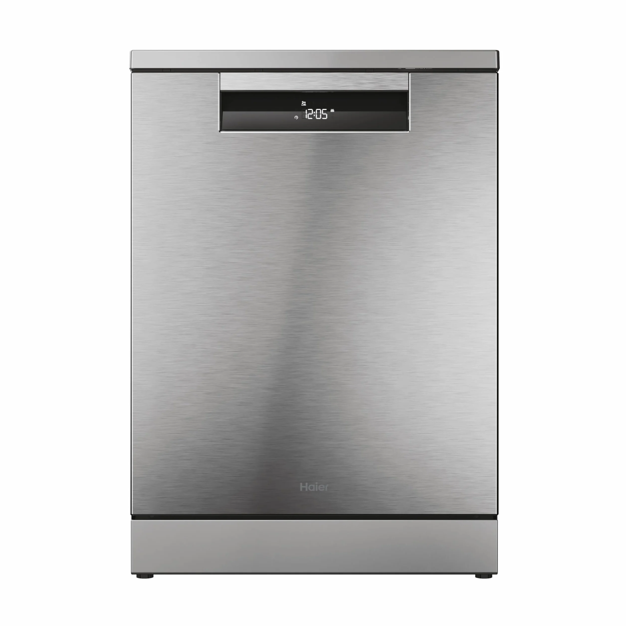 Haier I-Pro Shine Serie 5 XF 6B2M3PX - Lavastoviglie indipendente 60 cm, motore inverter, 16 posate, 3 vassoi, 10 cicli, Wi-Fi, App hOn, Maxi Tub, Powerwash, apertura automatica, 42 dB, inox