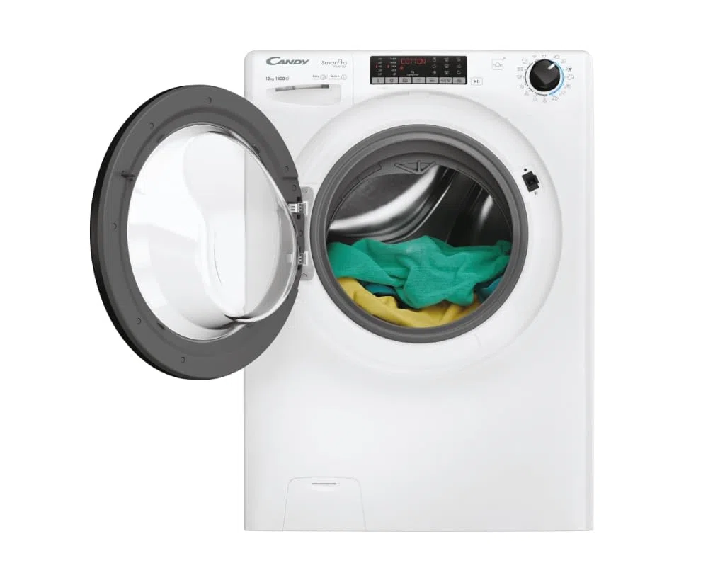 Candy CSO4136TWMB5-S - Lavatrice da 13 kg, Caricamento Frontale, 1400 giri, Classe energetica A