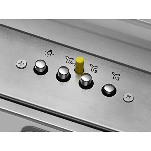 Cappa da Cucina Filtrante, Installazione Sottopensile, da 60 cm Modello Estraibile Inox LFP326X
