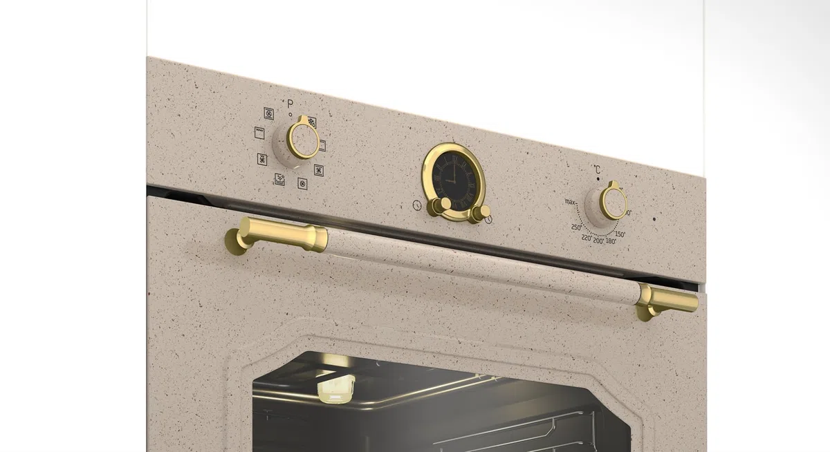 Forno multifunzione, 71 litri, A.59.5xL. 59.4xP. 56.7, avena [Classe di efficienza energetica A]