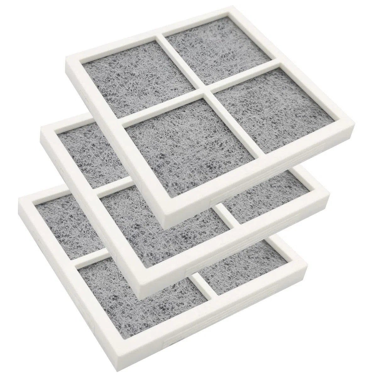 Filtro dell'Aria per Frigorifero, Frigo Filtro Aria, Fresh Air Sostituzione Frigorifero, 3 Pezzi Ricambio del Filtro Dell'aria del Frigorifero a Carbone Attivo, Filtro Aria per LG LT120F Congelatore