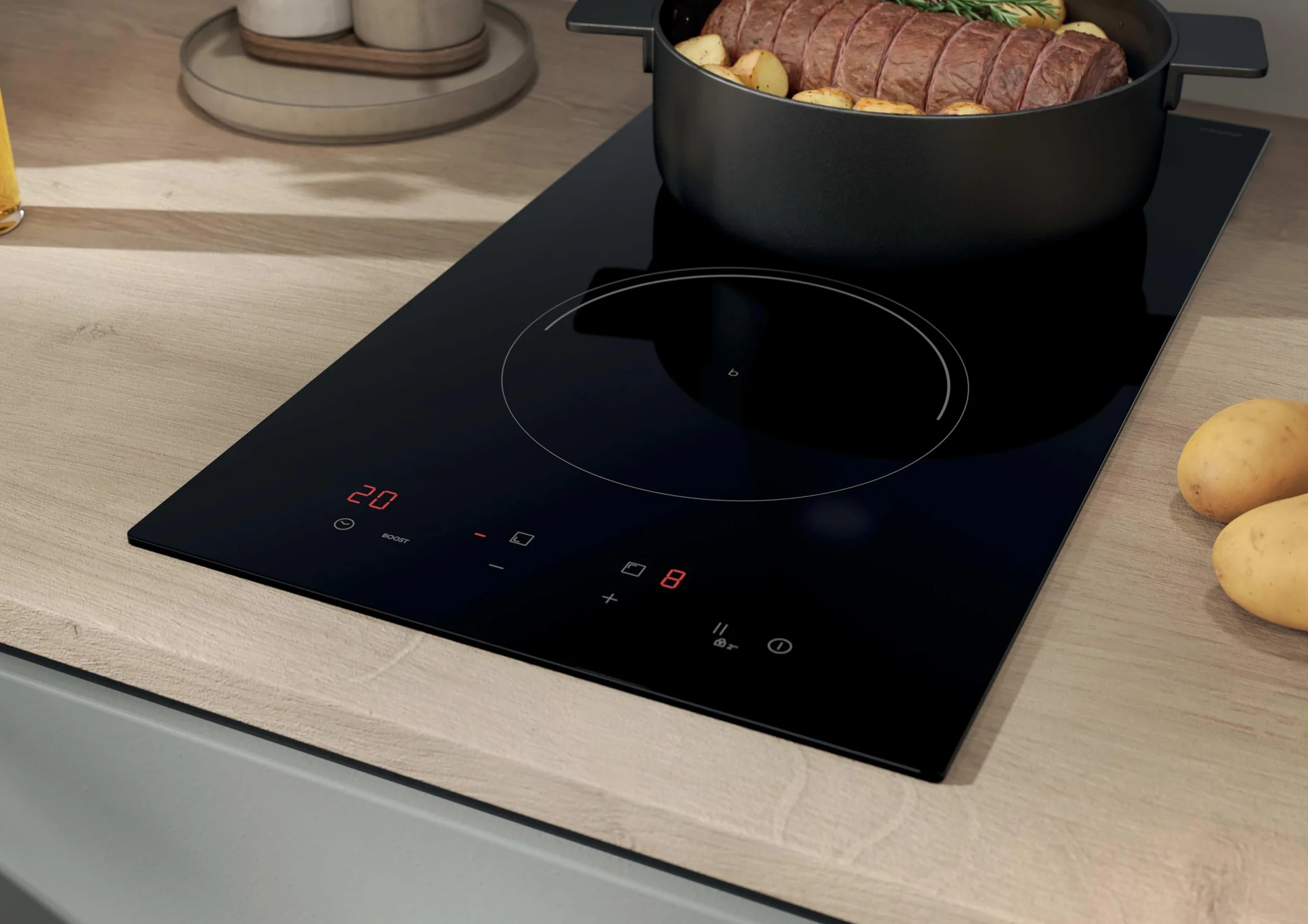 Candy CI32CBB Piastra a induzione 30 cm 3,5 KW 2 zone nero