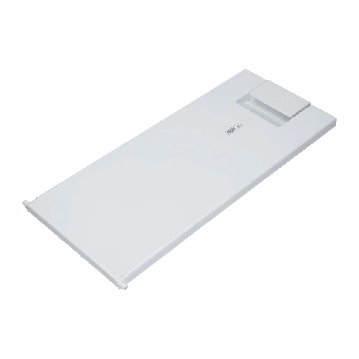 LUTH Premium Profi Parts Porta congelatore compatibile con Bauknecht 481244069334 Porta interna con guarnizione Maniglia per frigorifero
