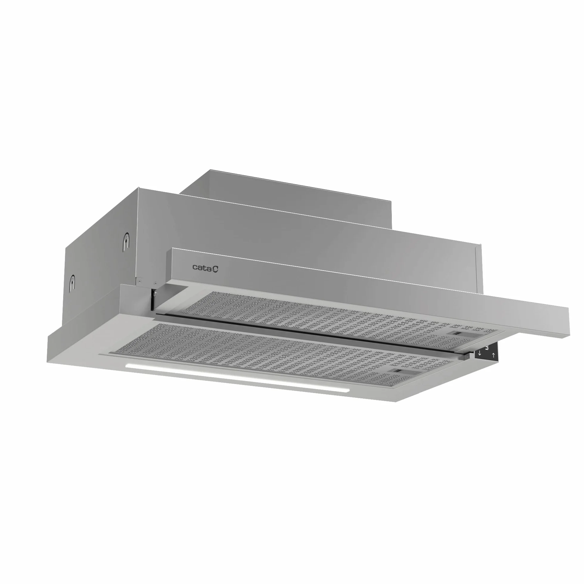 Cata Cappa aspirante telescopica TFH 6830 X 5+1 TURBO Motore Burshless Extra Silenzioso Striscia LED Facile Installazione e Pulizia Finitura Inox