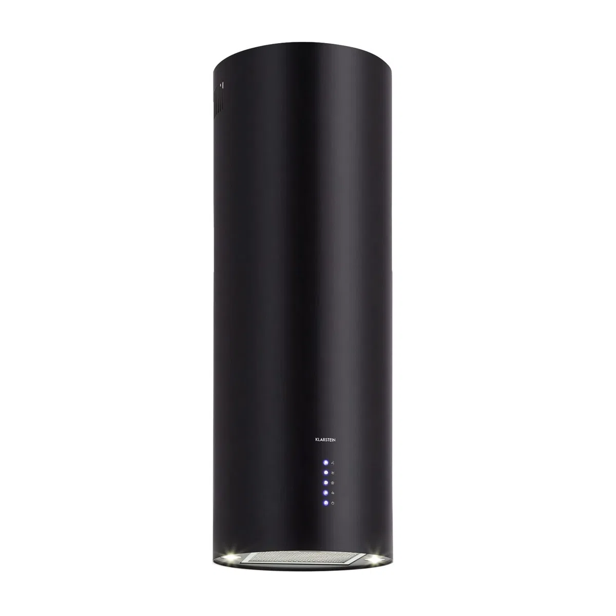 Klarstein Barella - Cappa aspirante, 557 m³/h ricircolo, LED, filtri a carbone, 35 x 93 x 43 cm, Nero