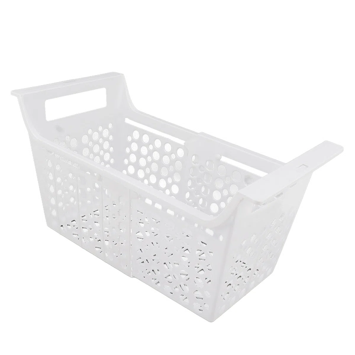 Cestello per Congelatore a Pozzetto Contenitore Organizer per Congelatore Espandibile per Carichi Pesanti con Maniglia Accessori per Congelatore a Pozzetto per Cucina (Grande)