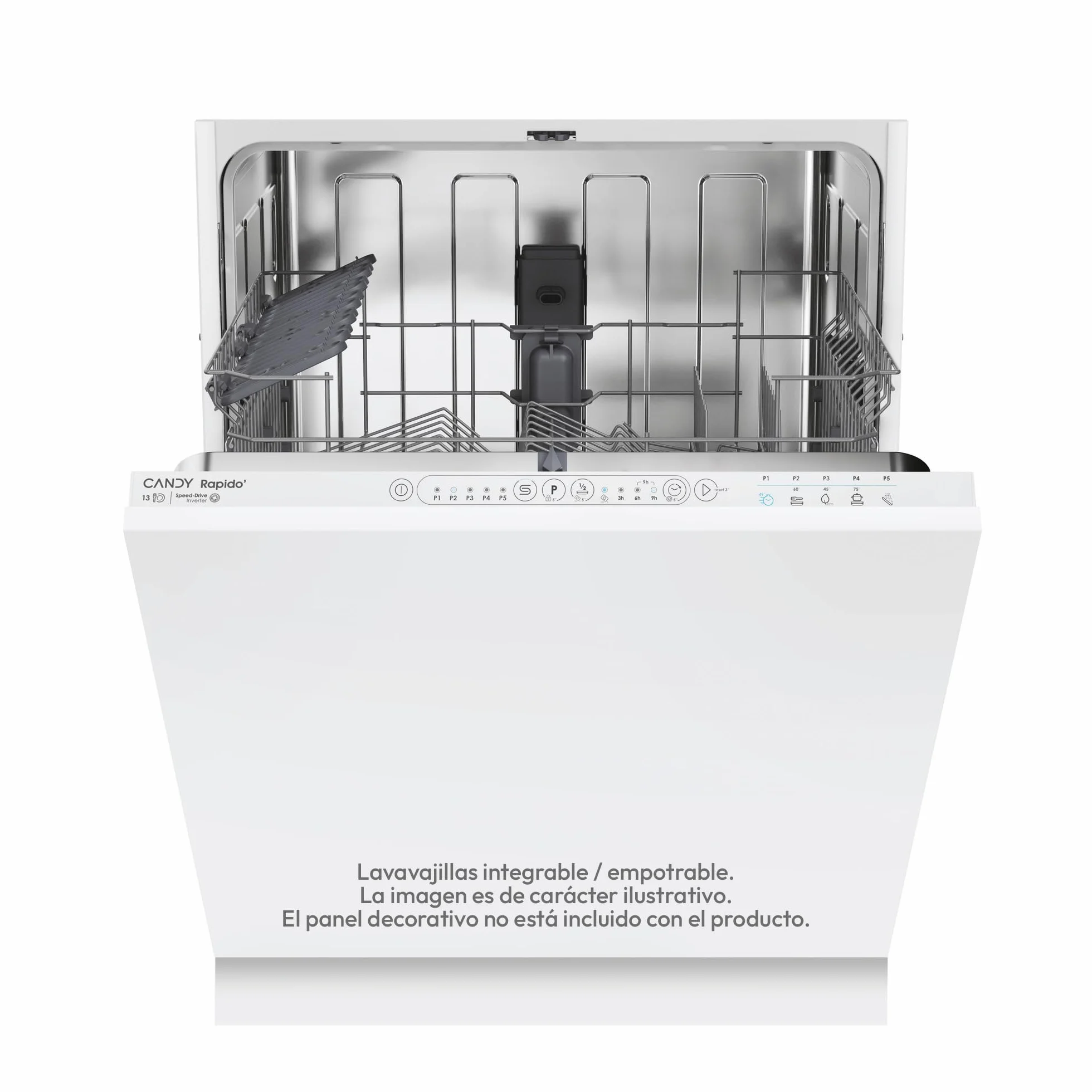 Candy Rapidò CI 3E53E0W Lavastoviglie integrata 60 cm 13 servizi 53 dB 5 programmi motore inverter