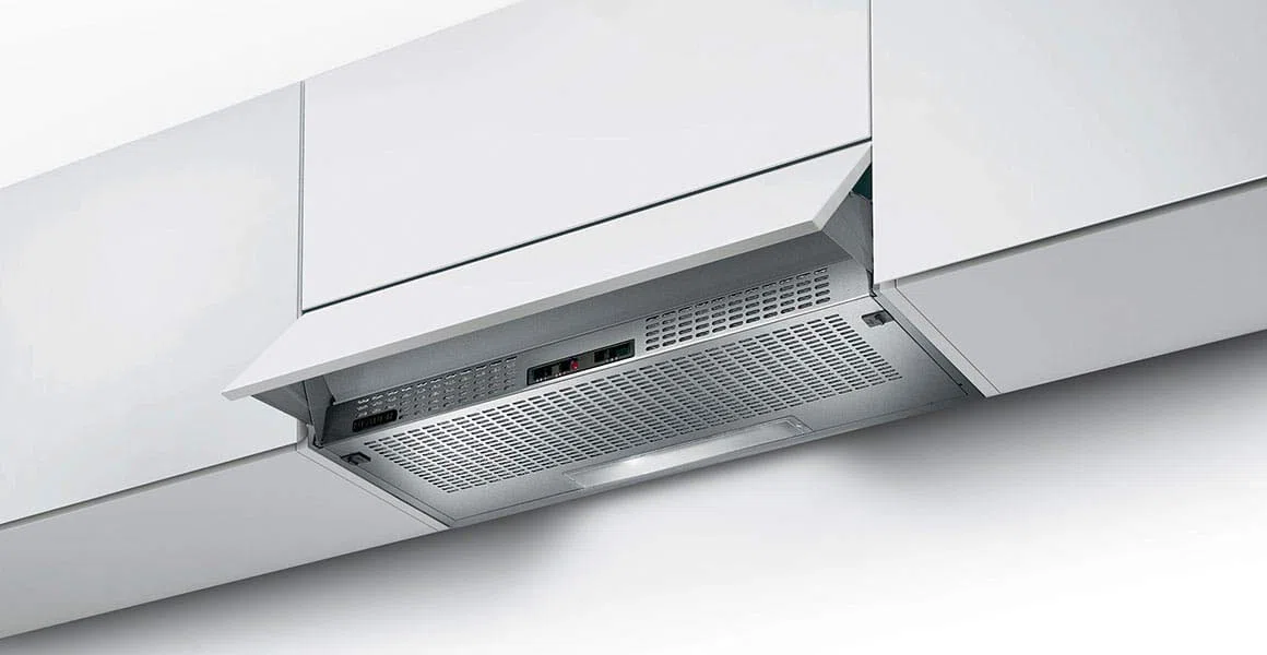 Cappa Cucina da 60 cm Versione Aspirante Sottopensile Colore Light Grey 2152 SRM LG A60