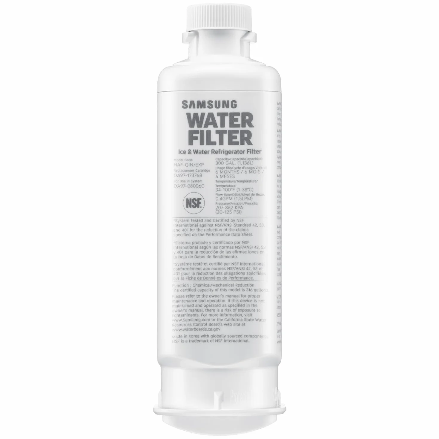 SAMSUNG Filtro acqua frigorifero HAF-QIN/EXP DA97-17376B