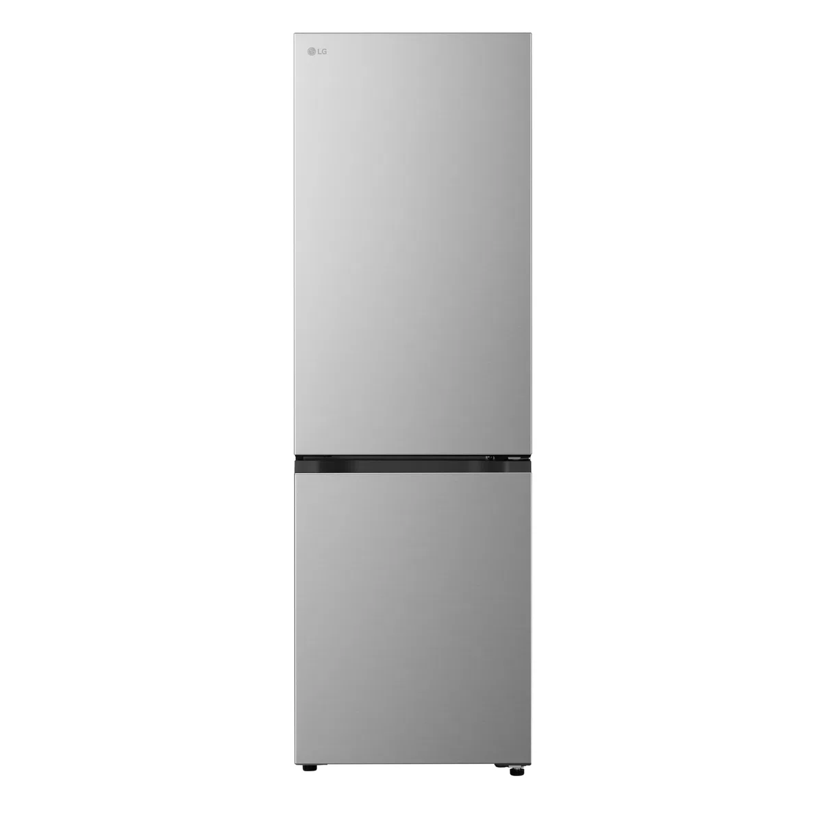 LG GBBSJ2CCPY Frigorifero Combinato Larghezza 60 cm Fit & Max, Classe C, Raffreddamento Ottimizzato con AI Saving, Total No Frost, Door e Linear Cooling, 375 L, Wi-Fi, Smart Inverter, Prime Silver