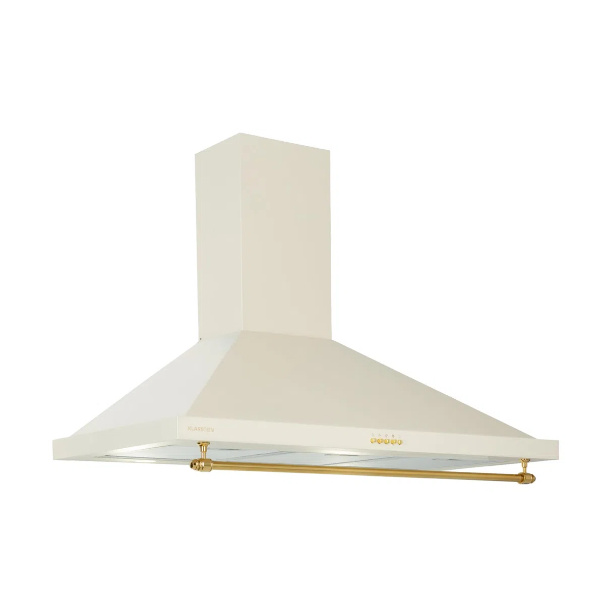 Klarstein Cappa Aspirante 90 cm Cucina Ventola Acciaio Inox Parete 591.5m³/h LED Classe A Filtro