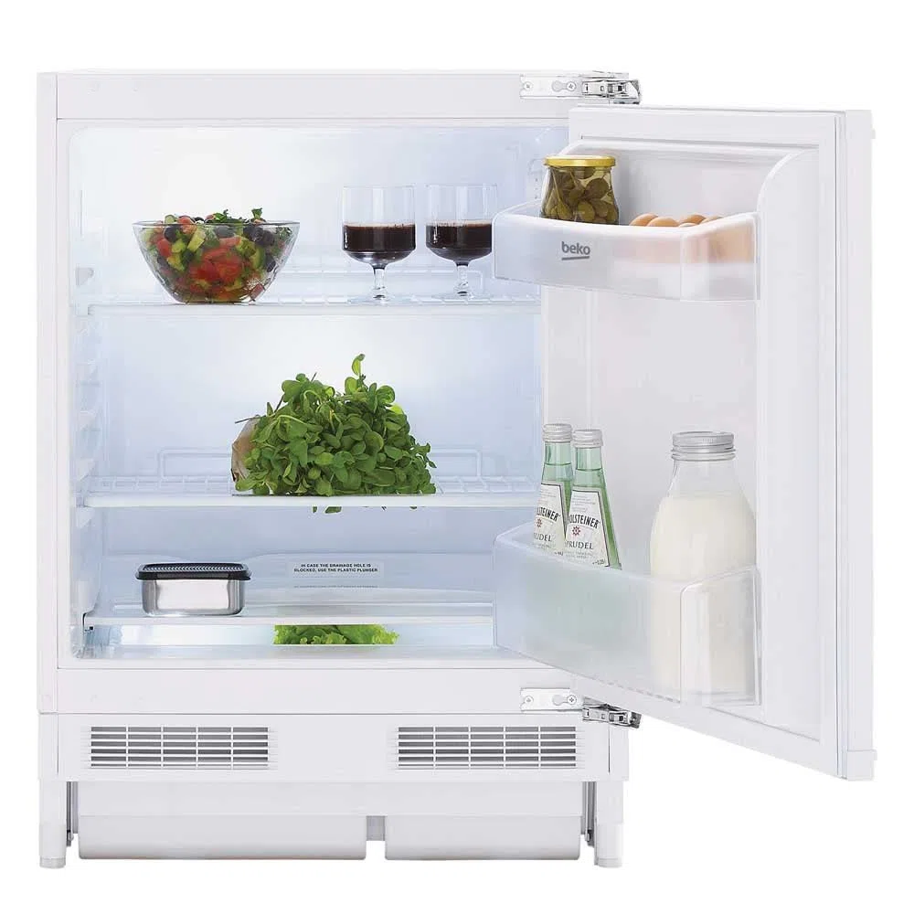 Beko BU1103N - Frigorifero da incasso, porta fissa, larghezza nicchia 60 cm, 35 dB
