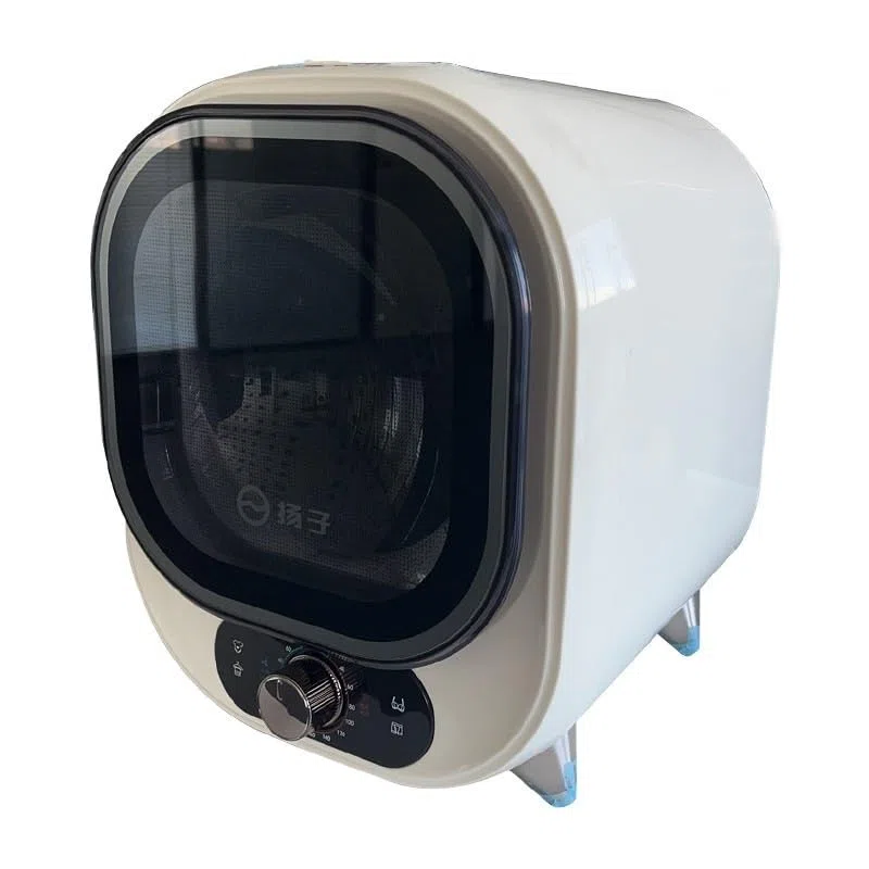 Asciugatrice portatile, capacità 5 kg, asciugatura a centrifuga da 0,8 kg, design ventilato ad alta efficienza energetica per piccoli spazi