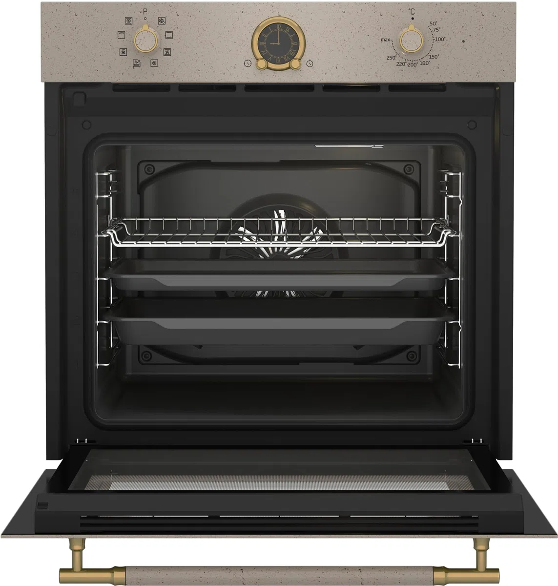 Forno multifunzione, 71 litri, A.59.5xL. 59.4xP. 56.7, avena [Classe di efficienza energetica A]