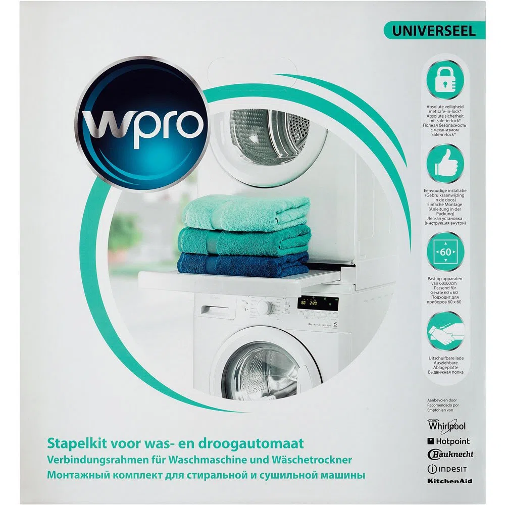 Wpro SKS101 Kit di accatastamento per lavatrici e asciugatrici
