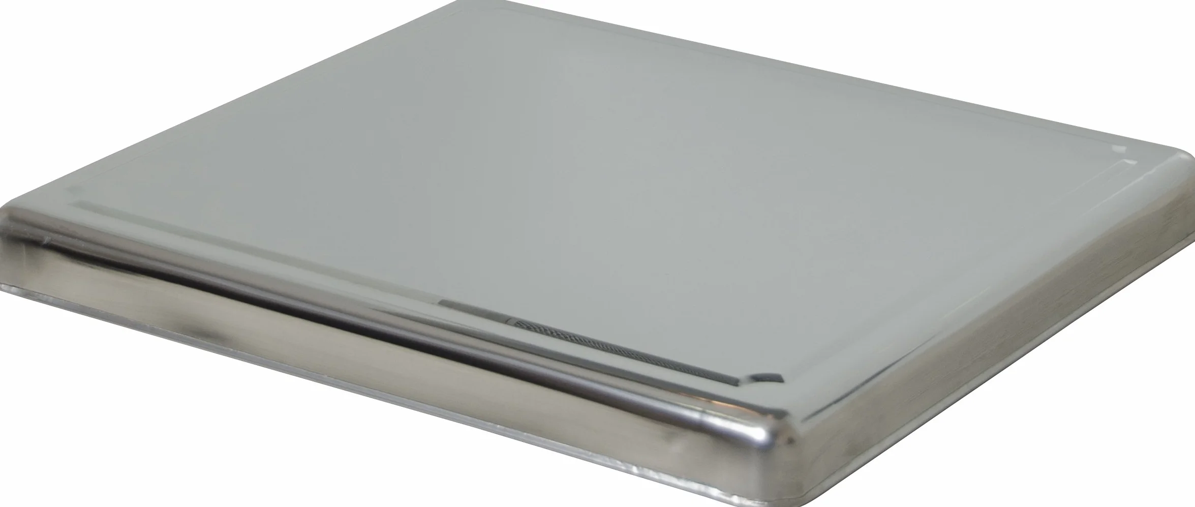 Jocca, Protezione Piano Cottura in Acciaio Inox, 52,5 x 60,5 x 5,5 cm