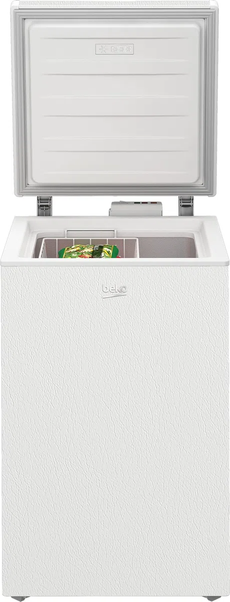 Beko - HSM210530 - Congelatore Orizzontale, Classe F, Statico, 104L, Dimensioni HxLxP: 86 x 53,7 x 58,5