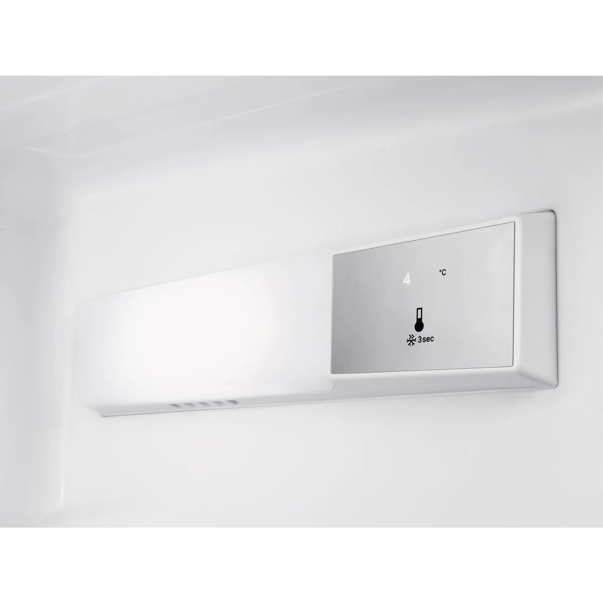 Electrolux LTB1AE24W0 - Frigorifero Congelatore 206 L ColdSense con Sensori Temperatura, LowFrost Meno Ghiaccio, FastFreeze Congelamento Rapido, Comandi Elettronici, 1485x580x567 mm, Classe E, Bianco