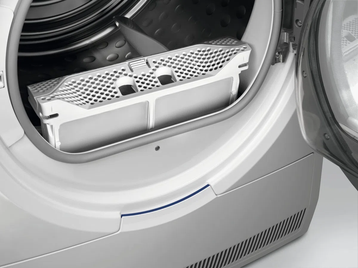 Electrolux Asciugatrice EDH4284TOW, 8Kg A++, pompa di calore, SimpliCare, tecnologia sostenibile