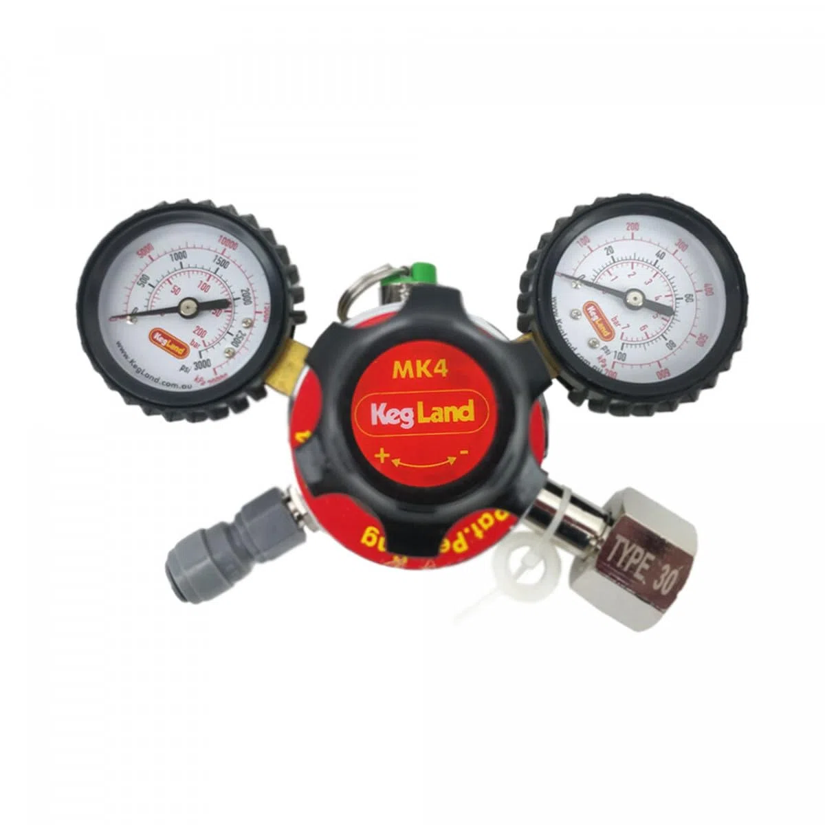 Serie X – Frigorifero a barile con regolatore di pressione – per 4 x 19 litri NC Kegs / 20, 30 o 50 litri – Frigorifero per botti di bevande